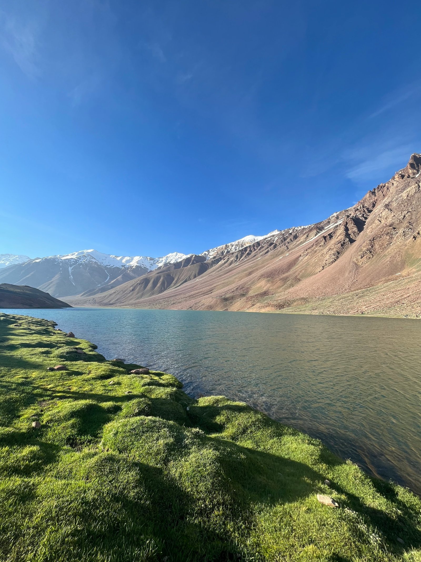 Riders at Chandratal Lake - chandigarh to spiti bike expedition
